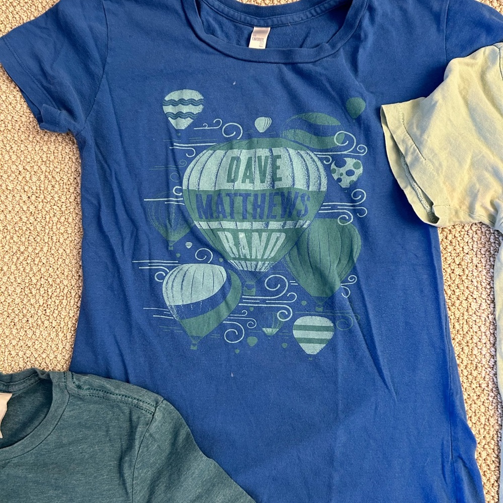 5 Dave Matthews Band/ Tim Reynolds T-shirts & Tanktop